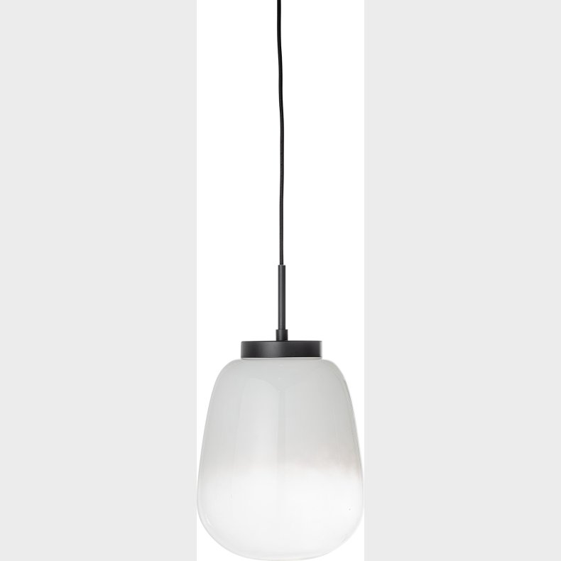 Bloomingville - Ece Pendel Lampe - Hvid - Glas