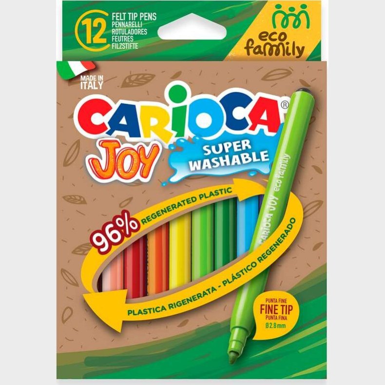 Carioca - Joy Super Washable Tusser - Ecofamily - Fine - 12 Stk