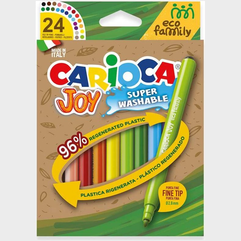 Carioca - Joy Super Washable Tusser - Ecofamily - Fine - 24 Stk