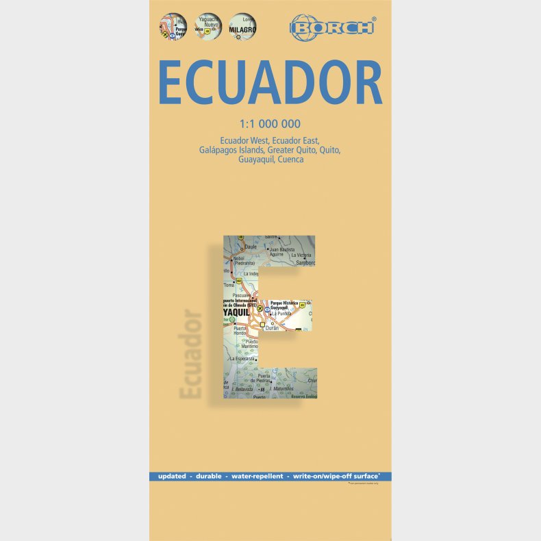 Ecuador - Borch Maps  - English book