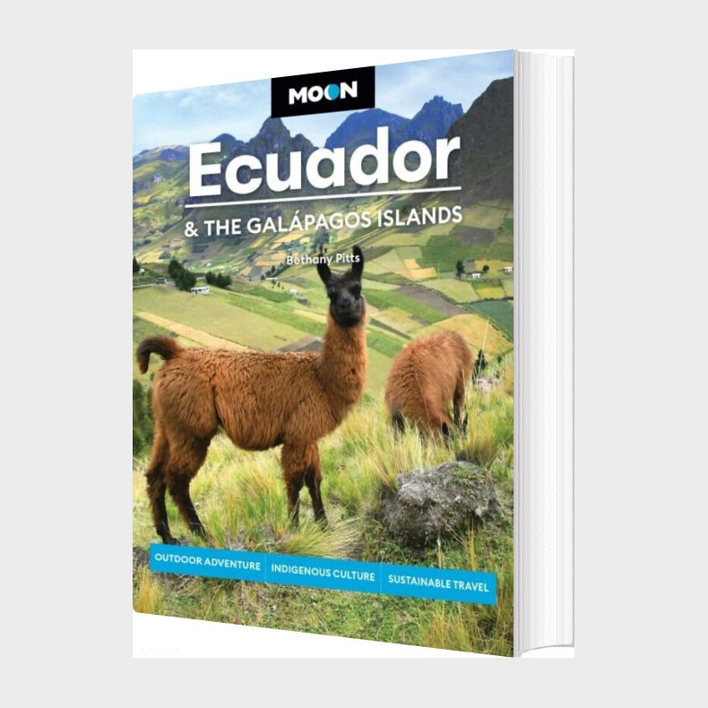 Ecuador & The Galapagos Islands, Moon - Bethany Pitts - English Book