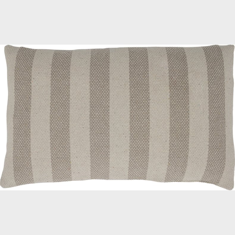 Bloomingville - Eden Pude - Brun - Genanvendt Bomuld - 85x50 Cm