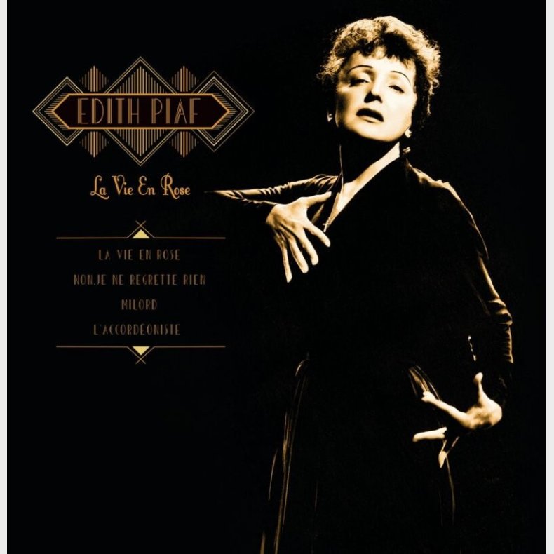 Edith Piaf - La Vie En Rose - Vinyl Lp