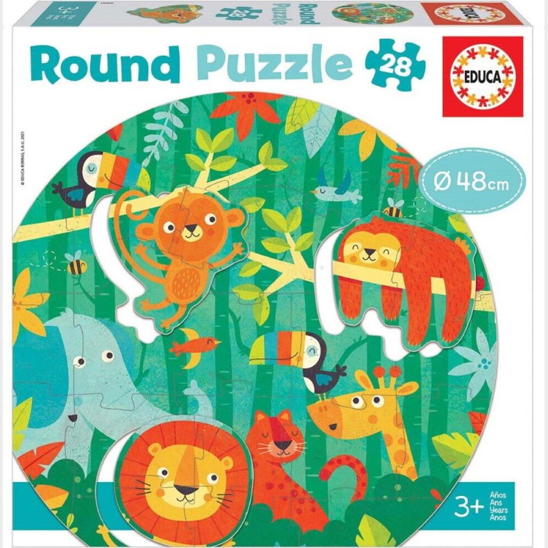 Educa - Rundt Puslespil, Junglen