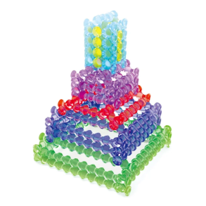 Educational Advantage | Konstruktionsst - Playstix transparent, 105 stk