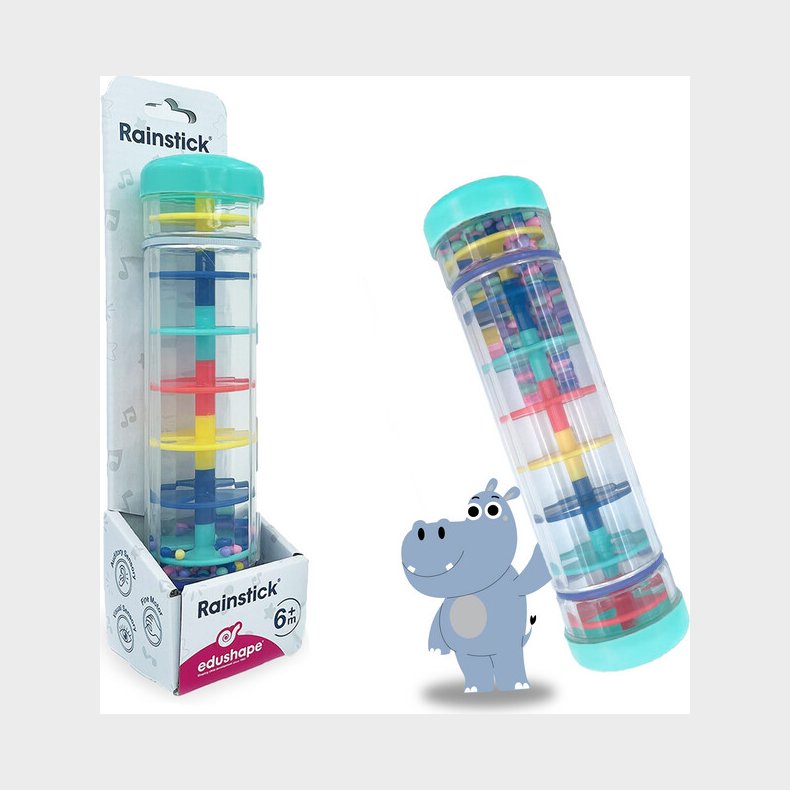 Edushape - Rainmaker - Musikalsk Legetj - 20 Cm -turkis