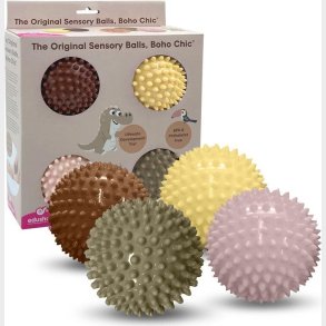 Edushape - Sansebolde - Sm - 10 Cm - 4 Stk - Uden Luft