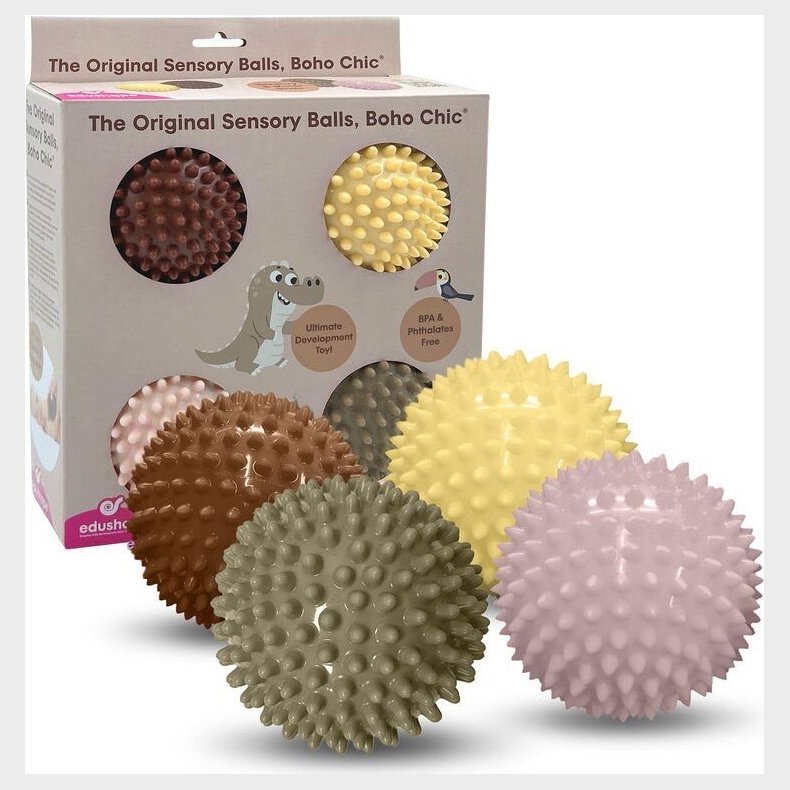 Edushape - Sansebolde - Sm - 10 Cm - 4 Stk - Uden Luft