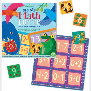 Eeboo - Math Lotto - Matematik Lringsspil
