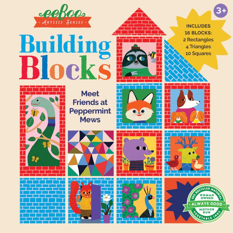 Eeboo - Byggeklodser