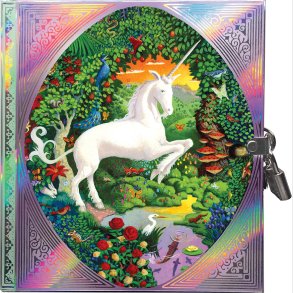 Eeboo - Dagbog Med Ls Til Brn - Enhjrning - Bog