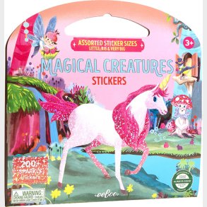 Eeboo - Klisterm�rkebog - Magiske Skabninger - Bog