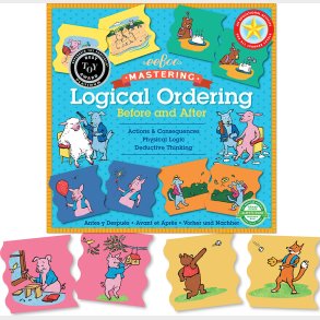 Eeboo - Leg Og Lr Puslespil - Logisk Orden