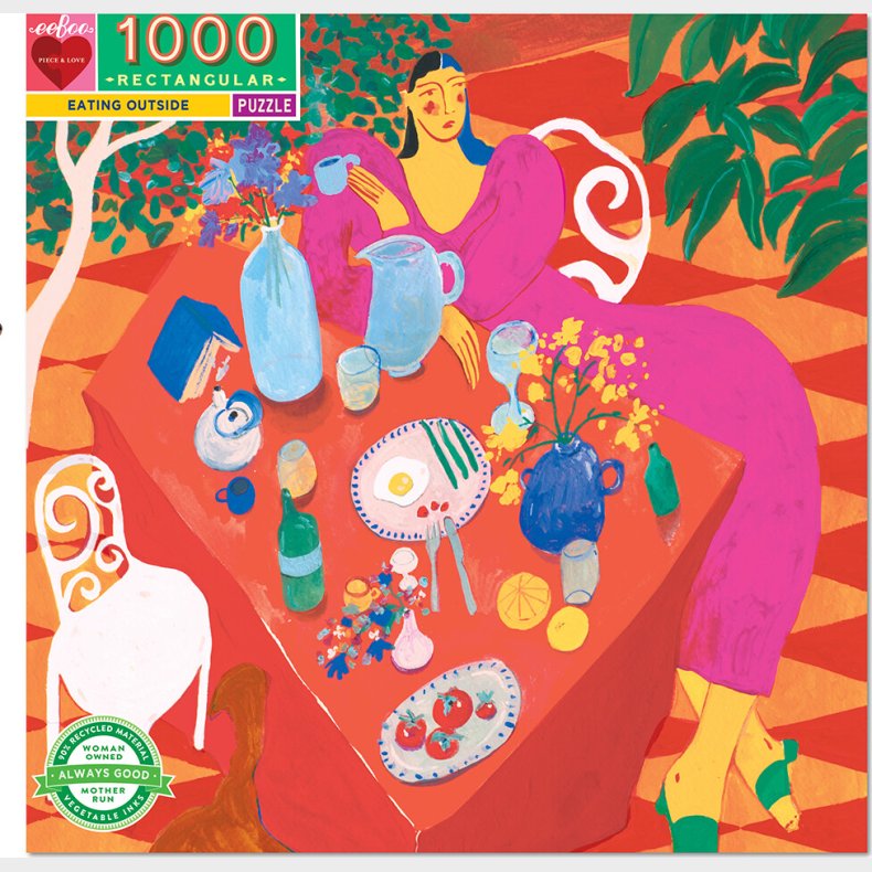 Eeboo - Puslespil 1000 Brikker - Brunch I Haven