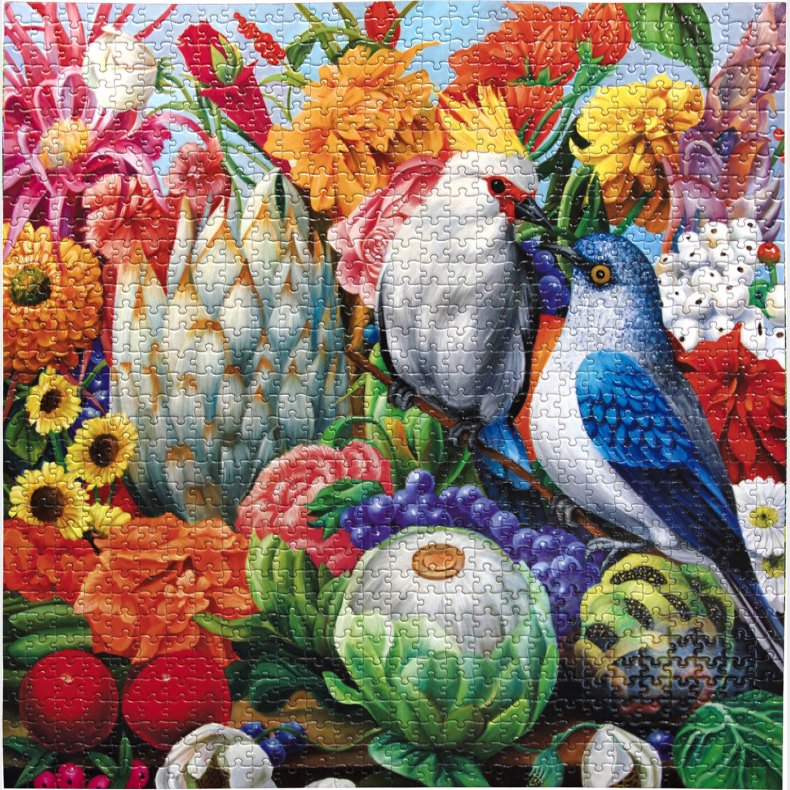 Eeboo - Puslespil 1000 Brikker - Magical Fruits