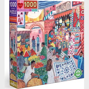 Eeboo - Puslespil 1000 Brikker - Marrakesh