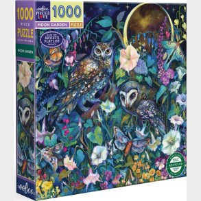 Eeboo - Puslespil 1000 Brikker - Moon Garden
