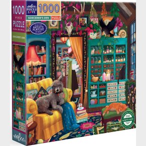Eeboo - Sorcerer's Den - 1000 Brikker - Puslespil