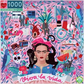 Eeboo Puslespil - 1000 Brikker - Viva La Vida