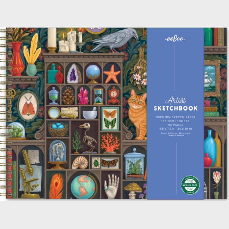 Eeboo - Skitseblok - Alchemist's Cabinet