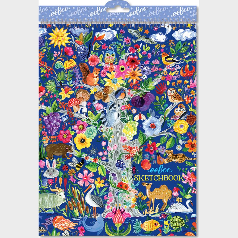 Eeboo - Skitsebog Med Spiralryg Til Brn - Livets Tr