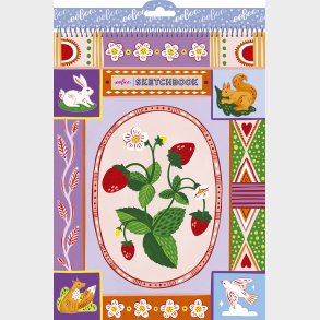 Eeboo - Skitsebog Med Spiralryg Til Brn - Jordbr