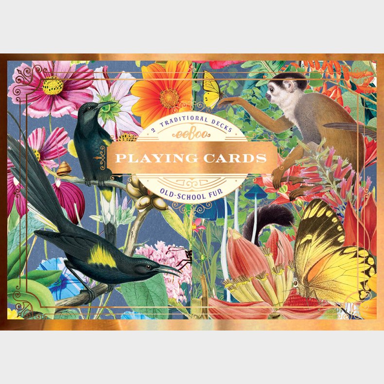 Eeboo - Spillekort - Garden Of Eden 2 St