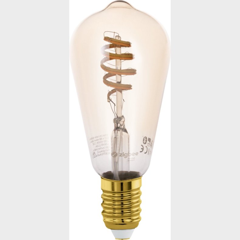 Eglo - E27 Led Pre - Spiral Amber - Dmp St64 Tw Zigbee Bt