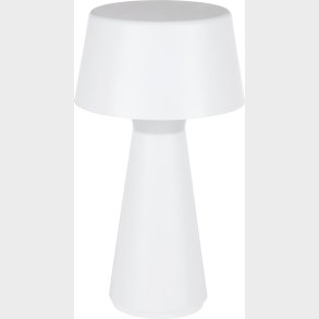 Eglo - Huesa - Udendrs Bordlampe - Usb-c Touch Ip44 - Hvid