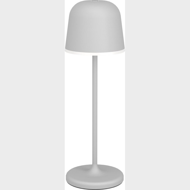Eglo - Mannera - Bordlampe - Elegant Gr� Belysning - 34 Cm