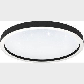 Eglo - Montemorelos-z - Plafond Lampe - Sort -  57 Cm - Rgb Tw Zigbee Bt