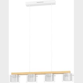 Eglo - Portico-z - Langbordspendel - Natur Og Klar - L 88 Cm - Rgb Tw Zigbee Bt