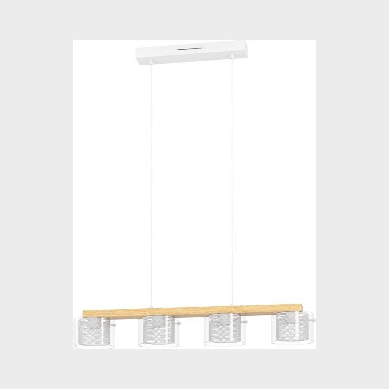 Eglo - Portico-z - Langbordspendel - Natur Og Klar - L 88 Cm - Rgb Tw Zigbee Bt