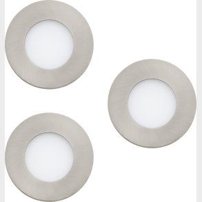 Eglo - Fueva-z - Indbygningsspots - Brstet Stl - Tw Zigbee Bt - 3 Stk.