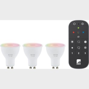 Eglo - St 3x Gu10, Fjernbetjening - Rgb + Tw - Zigbee, Bluetooth