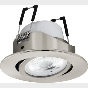 Eglo - Saliceto-z - Indbygningsspot - Brstet Stl -  8,8 Cm - Rgb Tw Zigbee Bt