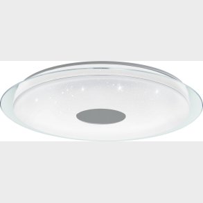 Eglo - Totari-z Plafond Lampe - Krom Hvid 77 Cm - Tw Zigbee Bt