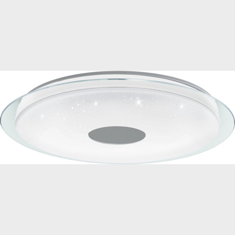 Eglo - Totari-z Plafond Lampe - Krom Hvid 77 Cm - Tw Zigbee Bt