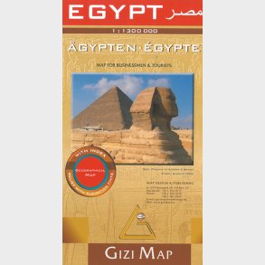 Gizi Map - Egypt - Geographical Map - English book
