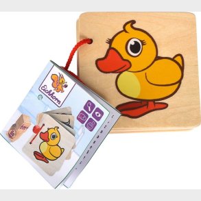 Eh Billedebog I Tr� M/dyremotiver  - Bog