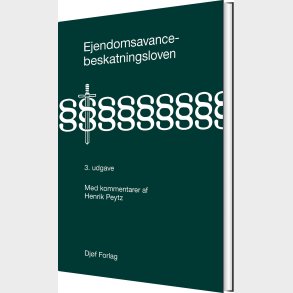 Ejendomsavancebeskatningsloven - Henrik Peytz - Bog