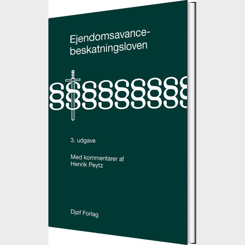 Ejendomsavancebeskatningsloven - Henrik Peytz - Bog