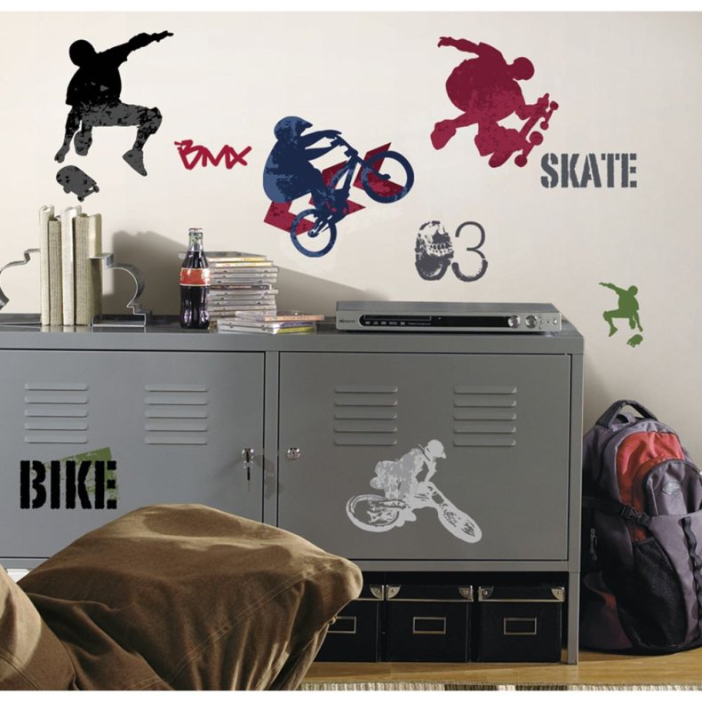 Ekstremsport Wallstickers