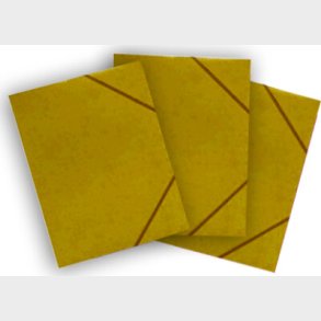Elastikmappe Karton C4 3 Kl - Gul - Bright Office