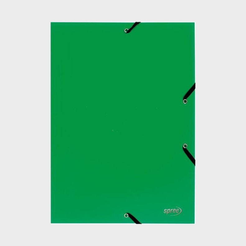 Elastikmappe Pp C4 - Grn - Spree