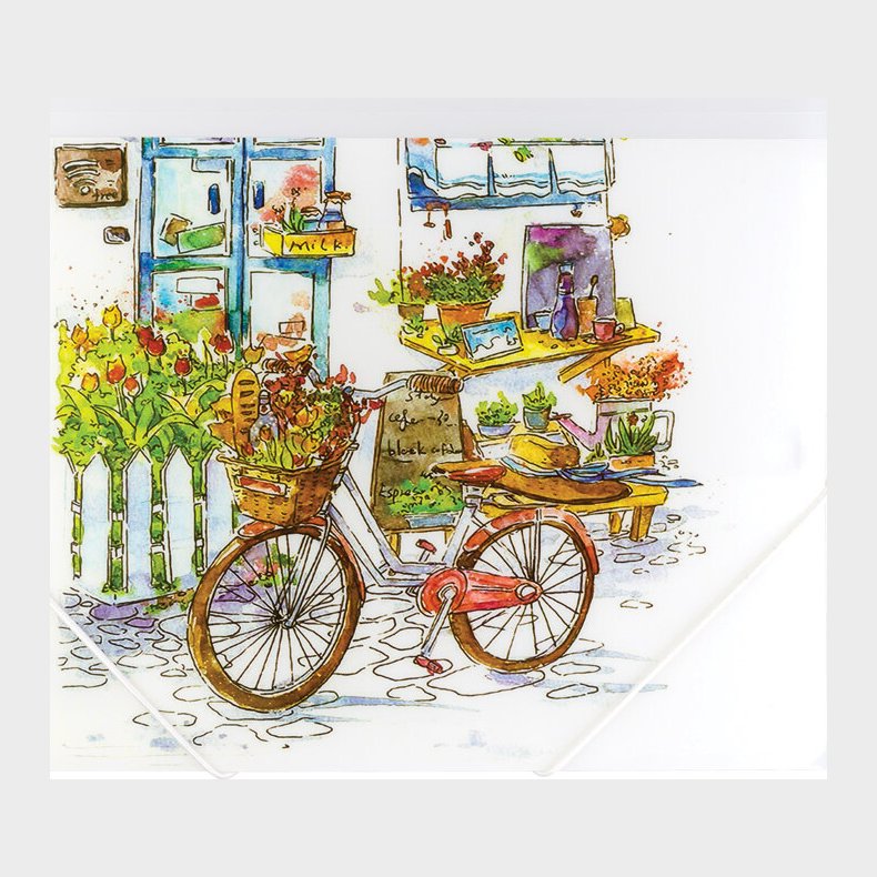 Elastikmappe Pp C4 - Med Print - Centrum