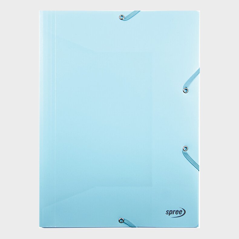 Elastikmappe Pp C4 Pastel Bl - Spree