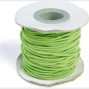Elastiksnor - Tykkelse 1,2 Mm - 25 M - Grn