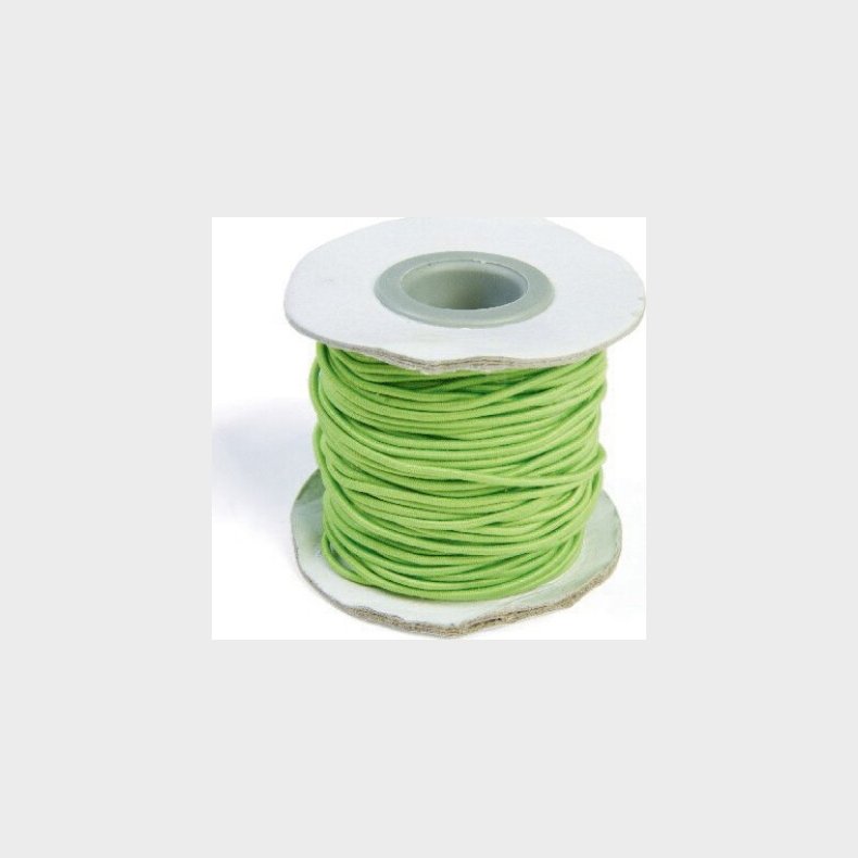 Elastiksnor - Tykkelse 1,2 Mm - 25 M - Grn