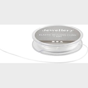 Elastiksnor - Tykkelse 1 Mm - Flad - 10 M